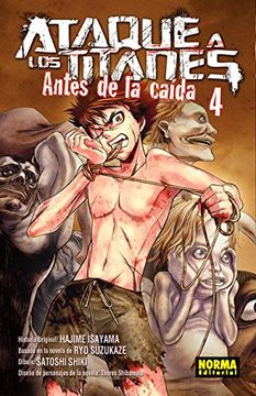 portada Ataque de los Titanes: Antes de la Caida 4 (in Spanish)