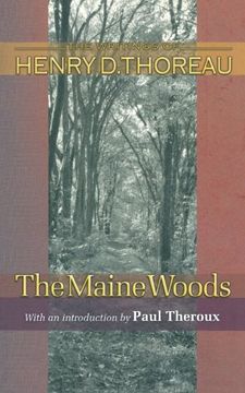 portada The Maine Woods (Writings of Henry d. Thoreau) (en Inglés)