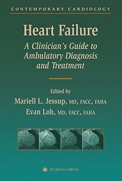 portada Heart Failure: A Clinician S Guide to Ambulatory Diagnosis and Treatment (Contemporary Cardiology)