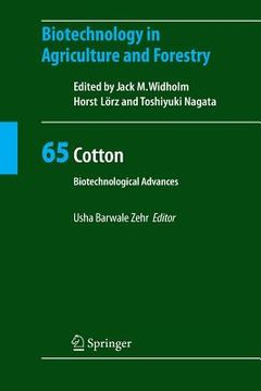 portada cotton: biotechnological advances (en Inglés)