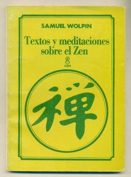 portada Textos y Meditaciones Sobre el zen
