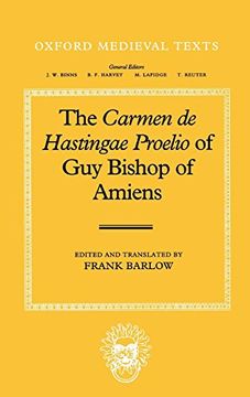 portada The Carmen de Hastingae Proelio of guy Bishop of Amiens (Oxford Medieval Texts) (en Inglés)