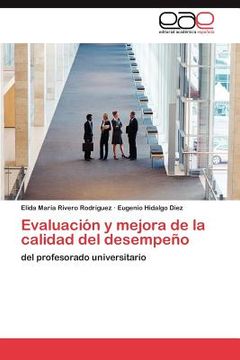 portada evaluaci n y mejora de la calidad del desempe o (en Inglés)