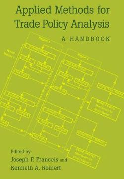 portada Applied Methods for Trade Policy Analysis: A Handbook (in English)