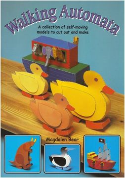 portada walking automata: a collection of self-moving models to cut out and make (en Inglés)