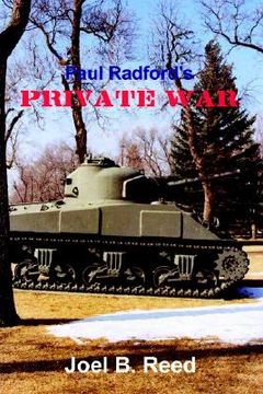 portada paul radford's private war (en Inglés)