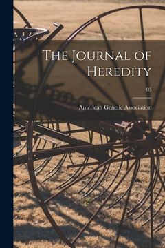 portada The Journal of Heredity; 03 (in English)