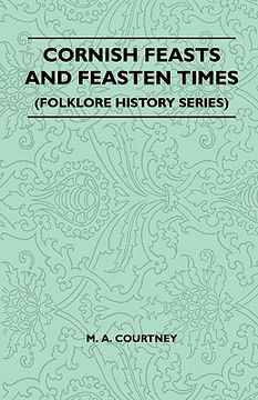 portada cornish feasts and feasten times (folklore history series)