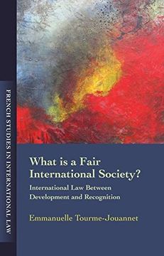 portada What is a Fair International Society? International law Between Development and Recognition (French Studies in International Law) (en Inglés)