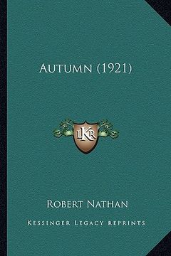 portada autumn (1921) (en Inglés)