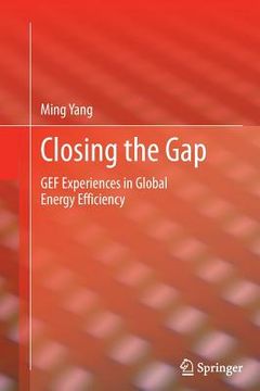 portada Closing the Gap: Gef Experiences in Global Energy Efficiency (en Inglés)