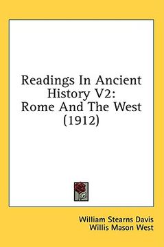 portada readings in ancient history v2: rome and the west (1912)