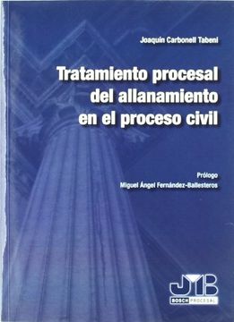 portada Tratamiento procesal del allanamiento en el Proceso Civil.