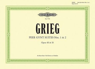 portada Peer Gynt Suite Nos. 1 and 2, op. 46 and op. 55