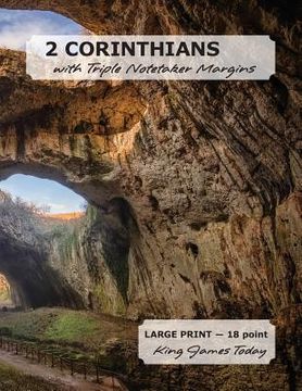 portada 2 CORINTHIANS with Triple Notetaker Margins: LARGE PRINT - 18 point, King James Today