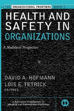 portada health and safety in organizations: a multilevel perspective