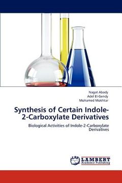 portada synthesis of certain indole-2-carboxylate derivatives
