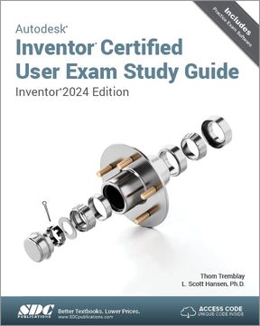 portada Autodesk Inventor Certified User Exam Study Guide (en Inglés)