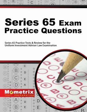 portada Series 65 Exam Practice Questions: Series 65 Practice Tests & Review for the Uniform Investment Adviser Law Examination (en Inglés)