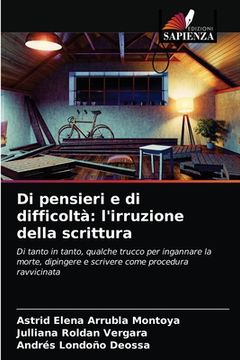 portada Di pensieri e di difficoltà: l'irruzione della scrittura (in Italian)