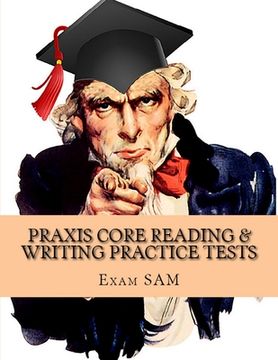 portada Praxis Core Reading & Writing Practice Tests: Study Guide for Preparation for Academic Skills for Educators 5712 & 5722 (en Inglés)