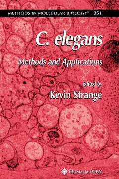 portada c. elegans: methods and applications