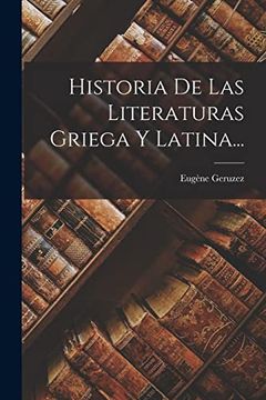 portada Historia de las Literaturas Griega y Latina.