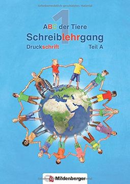 portada Abc der Tiere 1 - Schreiblehrgang Druckschrift, Teil a und b Neubearbeitung (Abc der Tiere - Neubearbeitung) (in German)