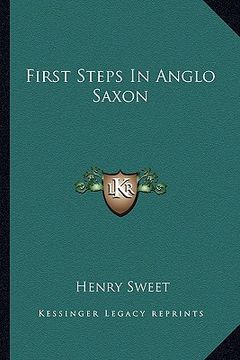 portada first steps in anglo saxon (en Inglés)