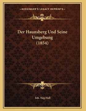 portada Der Haunsberg Und Seine Umgebung (1854) (en Alemán)