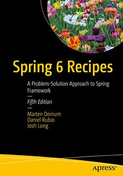 portada Spring 6 Recipes: A Problem-Solution Approach to Spring Framework (en Inglés)