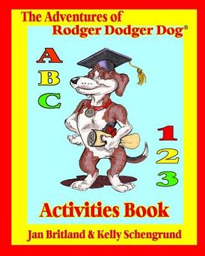 portada The Adventures of Rodger Dodger Dog Activities Book (en Inglés)