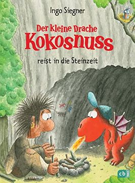 portada Der Kleine Drache Kokosnuss Reist in die Steinzeit: Band 18 (en Alemán)