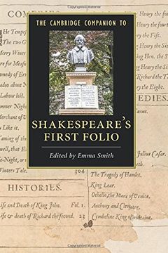 portada The Cambridge Companion to Shakespeare's First Folio (Cambridge Companions to Literature) (en Inglés)