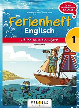 portada Englisch Ferienhefte 1. Klasse - Volksschule - Ferienheft (en Alemán)