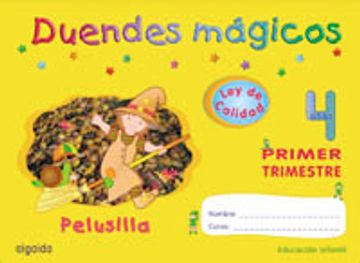 portada duendes mágicos, educación infantil, 4 años (andalucía). 1 trimestre