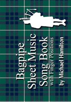 portada bagpipe sheet music song book with finger positions
