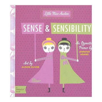 portada Sense and Sensibility: A Babylit Opposites Primer (in English)