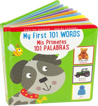 portada My First 101 Words Bilingual Board Book (English/Spanish) (Padded) (en Inglés)