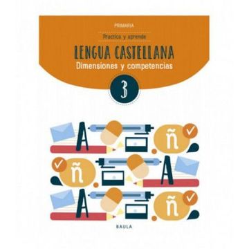 portada Practica y aprende Lengua castellana 3 Primaria (in Spanish)