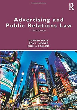 portada Advertising and Public Relations law (Routledge Communication Series) (en Inglés)