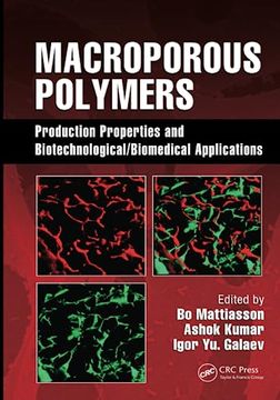 portada Macroporous Polymers: Production Properties and Biotechnological/Biomedical Applications (en Inglés)