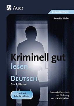 portada Kriminell gut Lesen, 5. -7. Klasse (en Alemán)