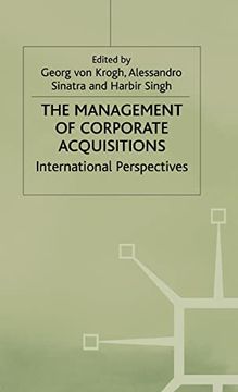 portada The Management of Corporate Acquisitions: International Perspectives (en Inglés)