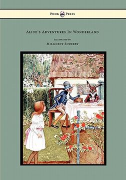 portada alice's adventures in wonderland illustrated by millicent sowerby (en Inglés)