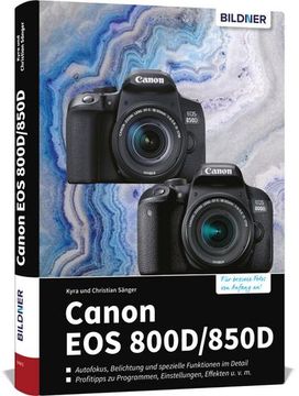 portada Canon eos 850D / 800D (en Alemán)