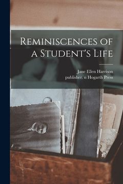 portada Reminiscences of a Student's Life