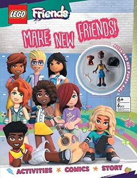 portada Lego Friends: Make new Friends (Activity Book With Minifigure) (en Inglés)