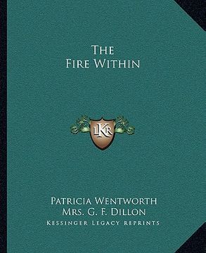 portada the fire within (en Inglés)