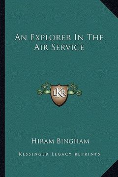 portada an explorer in the air service (en Inglés)